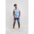 D555 Santana Hawaii Shirt Sky Blue - Πουκάμισα - Aνδρικά πουκαμισα μεγαλα μεγάλα μεγέθη