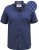 D555 Telford S/S Micro Ao Print Shirt Navy - Πουκάμισα - Aνδρικά πουκαμισα μεγαλα μεγάλα μεγέθη