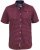 D555 Hillcrest S/S Micro Ao Print Shirt Burgundy - Πουκάμισα - Aνδρικά πουκαμισα μεγαλα μεγάλα μεγέθη
