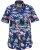 D555 Durham Flamingo Hawaiian Ao Print Shirt - Πουκάμισα - Aνδρικά πουκαμισα μεγαλα μεγάλα μεγέθη