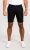 D555 Nelson Stretch Chino Shorts Black - Σορτς - Aνδρικεσ βερμουδεσ μεγαλα μεγάλα μεγέθη