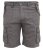 D555 Melton Cotton Cargo Shorts Grey - Σορτς - Aνδρικεσ βερμουδεσ μεγαλα μεγάλα μεγέθη