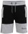 D555 Kirton Couture Elasticated Waistband Shorts Black/Charcoal - Αθλητικές φόρμες/σορτσάκια - Αθλητικές Φόρμες ανδρικεσ μεγάλα μεγέθη