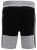 D555 Kirton Couture Elasticated Waistband Shorts Black/Charcoal - Αθλητικές φόρμες/σορτσάκια - Αθλητικές Φόρμες ανδρικεσ μεγάλα μεγέθη