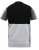D555 Felix Couture Crew Neck Cut And Sew T-Shirt Black/Charcoal - Μακό μπλουζάκια - Aνδρικά μπλουζεσ μεγάλα μεγέθη