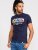 D555 Thorndon California Long Beach Printed T-Shirt - Μακό μπλουζάκια - Aνδρικά μπλουζεσ μεγάλα μεγέθη