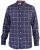 D555 Townsville Check Button Down Collar Shirt Navy - Πουκάμισα - Aνδρικά πουκαμισα μεγαλα μεγάλα μεγέθη