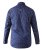 D555 Edmund AOP Shirt Navy - Πουκάμισα - Aνδρικά πουκαμισα μεγαλα μεγάλα μεγέθη
