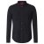 D555 Donnie Long Sleeve Jersey Shirt Black - Πουκάμισα - Aνδρικά πουκαμισα μεγαλα μεγάλα μεγέθη