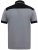 D555 Prinstead Pique Polo Shirt Grey - Πόλο μπλουζάκια - Aνδρικά μπλουζακια πολο μεγάλα μεγέθη