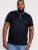 D555 Sussex Jersey Polo Shirt Dark Navy - Πόλο μπλουζάκια - Aνδρικά μπλουζακια πολο μεγάλα μεγέθη