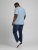 Jack & Jones JJMOON T-shirt Faded Denim - Μακό μπλουζάκια - Aνδρικά μπλουζεσ μεγάλα μεγέθη