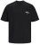 Jack & Jones JORSANTORINI BACK T-Shirt Black - Μακό μπλουζάκια - Aνδρικά μπλουζεσ μεγάλα μεγέθη