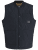 Jack & Jones Hero Liner Quilted Gilet Vest Black - Αμάνικα μπουφάν - Γιλέκα σε μεγάλα μεγέθη