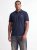 Jack & Jones Rush μπλούζα πόλο 2 τεμ μαύρο/μπλε μαρέν - Πόλο μπλουζάκια - Aνδρικά μπλουζακια πολο μεγάλα μεγέθη