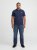 Jack & Jones Rush μπλούζα πόλο 2 τεμ μαύρο/μπλε μαρέν - Πόλο μπλουζάκια - Aνδρικά μπλουζακια πολο μεγάλα μεγέθη