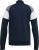 D555 JEFFREY Couture Zip Through Sweatshirt Navy - φούτερ/Φούτερ με κουκούλα - φούτερ/Φούτερ με κουκούλα ανδρικά μεγάλα μεγέθη 