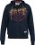 D555 WORCESTER Full Zip Hoody With Brooklyn Chest Print - φούτερ/Φούτερ με κουκούλα - φούτερ/Φούτερ με κουκούλα ανδρικά μεγάλα μεγέθη 