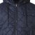 D555 Willie Hooded Quilted Jacket with Fleece sleeves - Μπουφάν - Aνδρικά μπουφαν μεγάλα μεγέθη