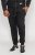 D555 Buckingham Cuffed Jogger With Side Pockets Black Tall Sizes - ΑΝΔΡΙΚΑ ΡΟΥΧΑ MT-6XLT - Μεγέθη TALL