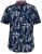 D555 FINLEY Hawaiian AO Print Shirt Navy - Πουκάμισα - Aνδρικά πουκαμισα μεγαλα μεγάλα μεγέθη