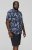 D555 FINLEY Hawaiian AO Print Shirt Navy - Πουκάμισα - Aνδρικά πουκαμισα μεγαλα μεγάλα μεγέθη