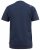 D555 COOK Trio Of Skulls Printed Crew Neck T-Shirt Slate Blue - Μακό μπλουζάκια - Aνδρικά μπλουζεσ μεγάλα μεγέθη
