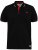 D555 SALFORD 2 Pique Polo Black - Πόλο μπλουζάκια - Aνδρικά μπλουζακια πολο μεγάλα μεγέθη
