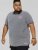 D555 KEMSTON Birds Eye Pique Polo Navy/White - Πόλο μπλουζάκια - Aνδρικά μπλουζακια πολο μεγάλα μεγέθη