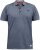 D555 GIBRALTAR Pique Polo Blue - Πόλο μπλουζάκια - Aνδρικά μπλουζακια πολο μεγάλα μεγέθη