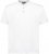 Adamo Silas Regular fit Serafino T-shirt White - Μακό μπλουζάκια - Aνδρικά μπλουζεσ μεγάλα μεγέθη