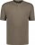 Adamo Silas Regular fit Serafino T-shirt Khaki - Μακό μπλουζάκια - Aνδρικά μπλουζεσ μεγάλα μεγέθη