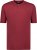 Adamo Silas Regular fit Serafino T-shirt Burgundy - Μακό μπλουζάκια - Aνδρικά μπλουζεσ μεγάλα μεγέθη