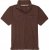 Adamo Klaas Regular fit Polo Shirt with Pocket Braun - Πόλο μπλουζάκια - Aνδρικά μπλουζακια πολο μεγάλα μεγέθη
