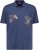 Adamo DURBAN Regular fit Polo Shirt Navy - Πόλο μπλουζάκια - Aνδρικά μπλουζακια πολο μεγάλα μεγέθη