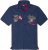 Adamo DURBAN Regular fit Polo Shirt Navy - Πόλο μπλουζάκια - Aνδρικά μπλουζακια πολο μεγάλα μεγέθη