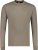 Adamo Floyd Comfort fit Long sleeve T-shirt Khaki - Μακό μπλουζάκια - Aνδρικά μπλουζεσ μεγάλα μεγέθη