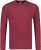 Adamo Floyd Comfort fit Long sleeve T-shirt Burgundy - Μακό μπλουζάκια - Aνδρικά μπλουζεσ μεγάλα μεγέθη