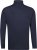 Adamo Fabio Comfort fit Turtleneck Long sleeve T-shirt Navy - Μακό μπλουζάκια - Aνδρικά μπλουζεσ μεγάλα μεγέθη