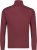 Adamo Fabio Comfort fit Turtleneck Long sleeve T-shirt Burgundy - Μακό μπλουζάκια - Aνδρικά μπλουζεσ μεγάλα μεγέθη