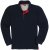 Adamo Peter Comfort fit Long sleeve Polo Navy - Πόλο μπλουζάκια - Aνδρικά μπλουζακια πολο μεγάλα μεγέθη