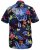 D555 TOBY Multi Colour Hawaiian AO Print Shirt - Πουκάμισα - Aνδρικά πουκαμισα μεγαλα μεγάλα μεγέθη