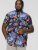D555 TOBY Multi Colour Hawaiian AO Print Shirt - Πουκάμισα - Aνδρικά πουκαμισα μεγαλα μεγάλα μεγέθη