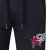 D555 Matt Fashion Sweatpants Black - Αθλητικές φόρμες/σορτσάκια - Αθλητικές Φόρμες ανδρικεσ μεγάλα μεγέθη