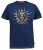 D555 COLIN Born To Rock Printed Crew Neck T-Shirt French Navy - Μακό μπλουζάκια - Aνδρικά μπλουζεσ μεγάλα μεγέθη