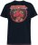 D555 WADE Official Deadpool Printed T-Shirt Dark Navy - Μακό μπλουζάκια - Aνδρικά μπλουζεσ μεγάλα μεγέθη