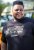 D555 EDWALTON NYCTY Camo Printed Crew Neck T-Shirt Washed Black - Μακό μπλουζάκια - Aνδρικά μπλουζεσ μεγάλα μεγέθη