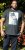 D555 MARTIN Official Batman Printed T-Shirt Washed Black - Μακό μπλουζάκια - Aνδρικά μπλουζεσ μεγάλα μεγέθη