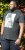 D555 MARTIN Official Batman Printed T-Shirt Washed Black - Μακό μπλουζάκια - Aνδρικά μπλουζεσ μεγάλα μεγέθη