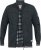 D555 ABERDARE Knitted Zip Through Sweater With Bonded Check Lining Charcoal Marl - φούτερ/Φούτερ με κουκούλα - φούτερ/Φούτερ με κουκούλα ανδρικά μεγάλα μεγέθη 